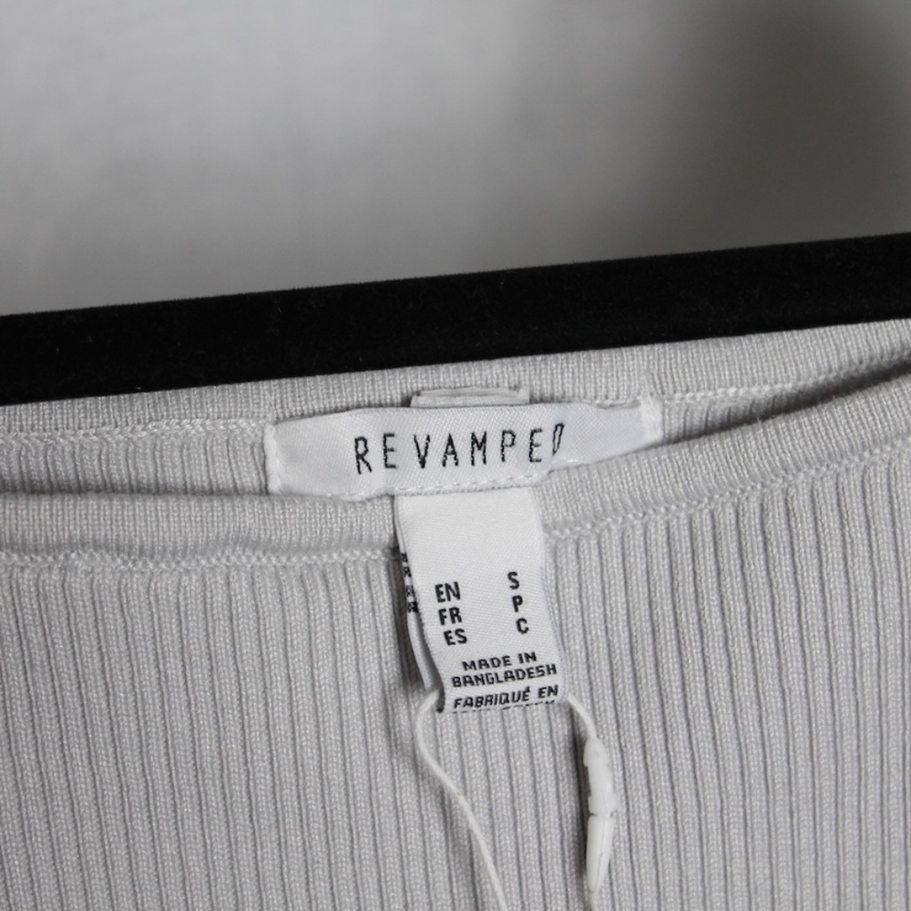 ReVamped Striped Ribbed Mini Dress NWOT - Picture 3 of 3